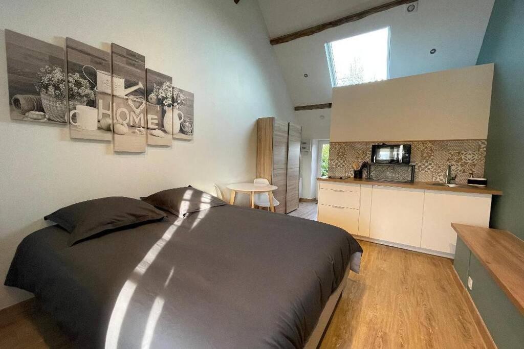 Studio Independant 2 Pers - Chatillon Sur Colmont La Petite Gare Exteriör bild
