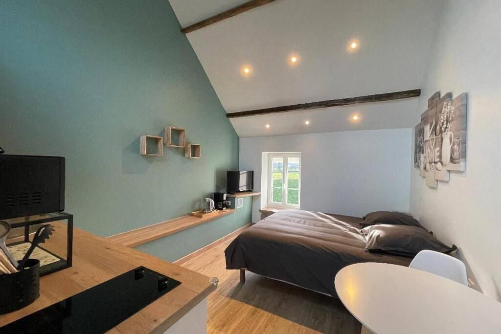 Studio Independant 2 Pers - Chatillon Sur Colmont La Petite Gare Exteriör bild